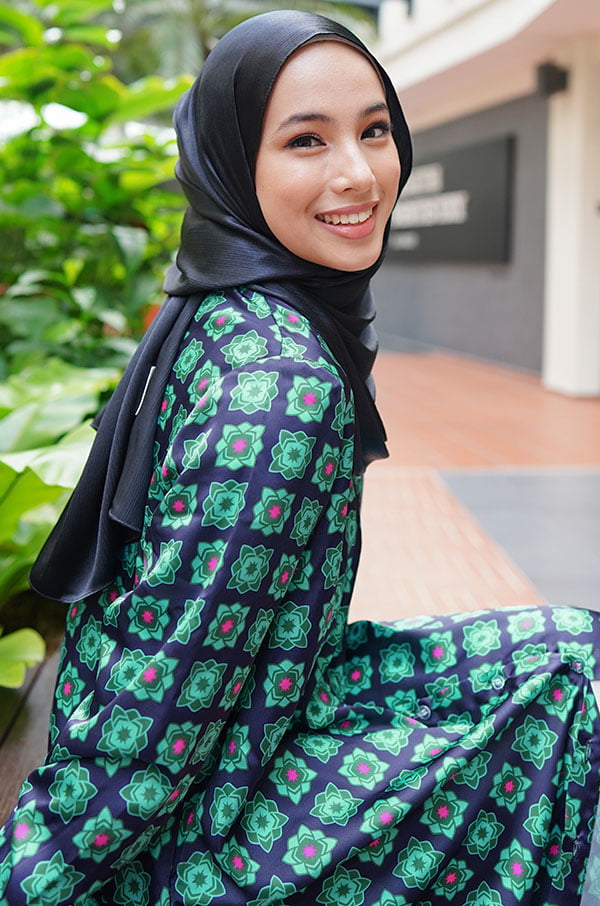 KAIA TUNIC DRESS ( JADE DRAGON)