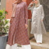 5-DSC04350 KAIA TUNIC DRESS ( RUSSET BROWN)