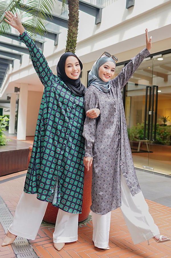 KAIA TUNIC DRESS ( JADE DRAGON)
