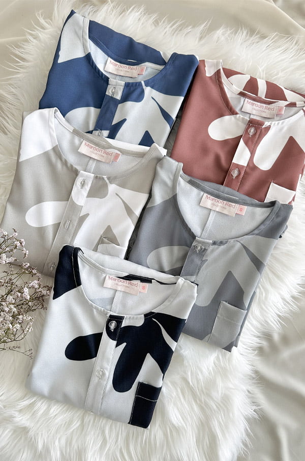 [PRE-ORDER] ARIANA CYRUS PRINTED SET (GREY)