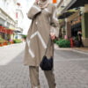 ARIANA VANTE PRINTED SET (TAUPE)