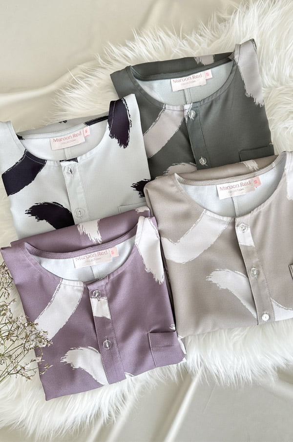 SWIFT ARIANA SWIFT PRINTED SET (HEATHER PURPLE)