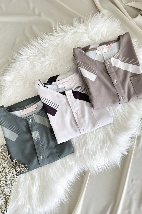 ARIANA VANTE PRINTED SET (TAUPE)
