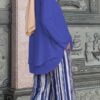 blue 2 TIARA BLOUSE (ELECTRIC BLUE)