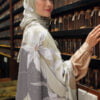 HANEEN PRINTED SHAWL (GREEN TEA)