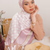 NAGEENA PRINTED SHAWL (PARFAIT PINK)
