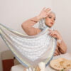 NAGEENA PRINTED SHAWL (WINDY BLUE)