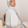NAGEENA PRINTED SHAWL (WINDY BLUE)