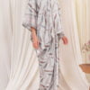 1136 BAYUNA PAREO SET MOM (GREYISH)
