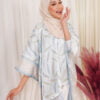 1458 BAYUNA PAREO SET MOM (BABY BLUE)
