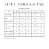 16 LITTLE ZEHRA KAFTAN (COOL GREIGE)