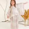 MANEES PAREO SET KIDS (NUDE PINK)