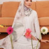 GEISHA PRINTED SHAWL (LIGHT PURPLE)