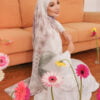 GEISHA PRINTED SHAWL (LIGHT PURPLE)