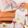 GEISHA PRINTED SHAWL (PINK BLUSH)