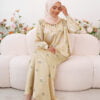 4435 ROSEANNE FLORAL KURUNG (LAGUNA YELLOW)