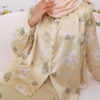 4467 ROSEANNE FLORAL KURUNG (LAGUNA YELLOW)