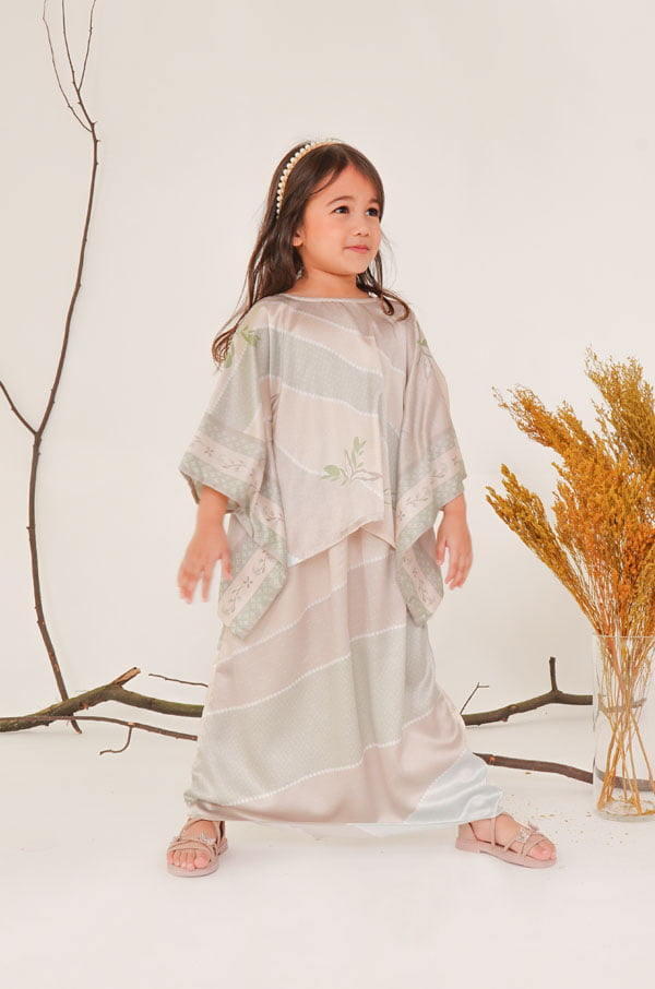MANEES PAREO SET KIDS (TEA GREEN)