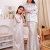 MAYA PRINTED KURUNG (PINK PURPLE)