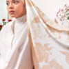 AINUN PRINTED SHAWL (BLEACHED APRICOT)