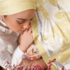 AINUN PRINTED SHAWL (YELLOW TAIL)