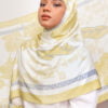 AINUN PRINTED SHAWL (YELLOW TAIL)