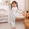 LITTLE MAYA KAFTAN (ICE BLUE)