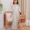 LITTLE MAYA KAFTAN (EGGNOG YELLOW)