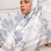 5679 AINUN PRINTED SHAWL (ZEN BLUE)