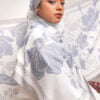 5696 AINUN PRINTED SHAWL (ZEN BLUE)
