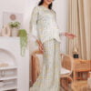 MAYA PRINTED KURUNG (EGGNOG YELLOW)