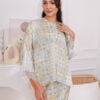 MAYA PRINTED KURUNG (EGGNOG YELLOW)