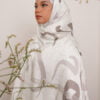 HULWAH PRINTED SHAWL (EMERGING TAUPE)