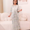 KIDS 3 LITTLE ZEHRA KAFTAN (LAUREL GREEN)