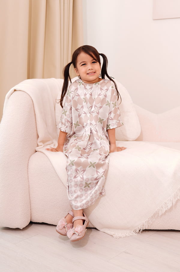 KIDS 3 LITTLE ZEHRA KAFTAN (MAUVE)