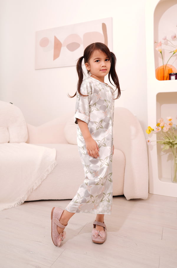 KIDS 4 LITTLE ZEHRA KAFTAN (COOL GREIGE)