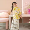 LITTLE KIEARA : NARI PRINTED KURUNG KIDS (BISCOTTI)
