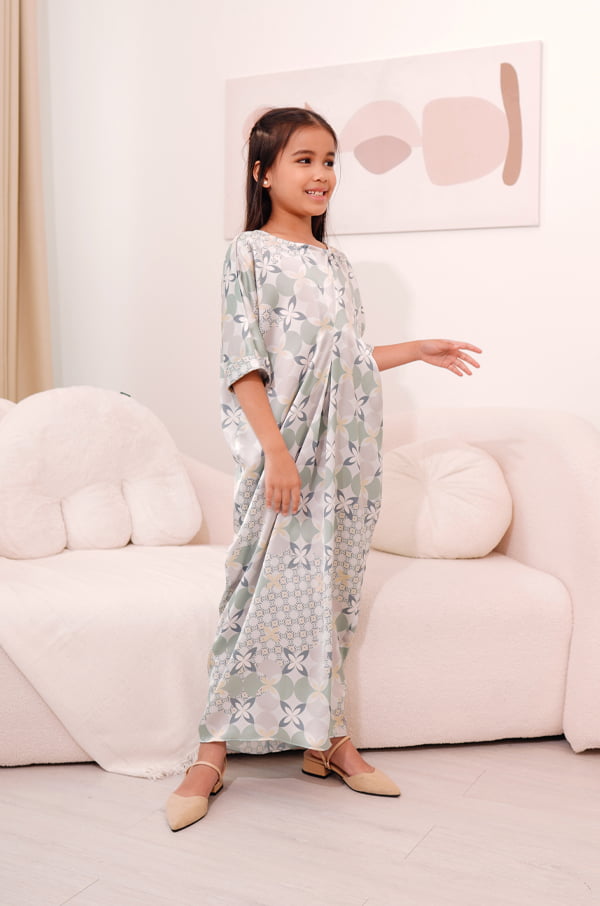 KIDS 4 LITTLE ZEHRA KAFTAN (LAUREL GREEN)