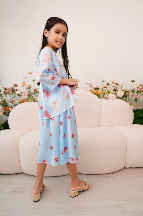 LITTLE ROSEANNE SET (LIGHT BLUE)