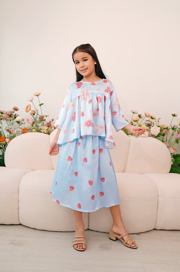 LITTLE ROSEANNE SET (LIGHT BLUE)