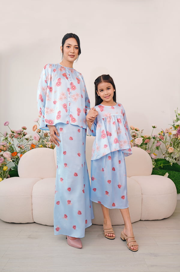 LITTLE ROSEANNE SET (LIGHT BLUE)