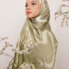 LIGHT OLIVE 4 HULWAH PRINTED SHAWL (LIGHT OLIVE)