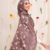 AILEE PRINTED SHAWL (WINE RED)