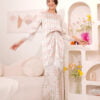 MOM 4 ZEHRA PRINTED KURUNG (SOFT PINK)