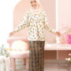 MOM 5 KIEARA : KARA PRINTED KURUNG MOM (MIDNIGHT BROWN)