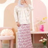 KIEARA : LUCY PRINTED KURUNG MOM (PERIWINKLE)