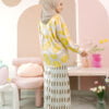 KIEARA : NARI PRINTED KURUNG MOM (BISCOTI)