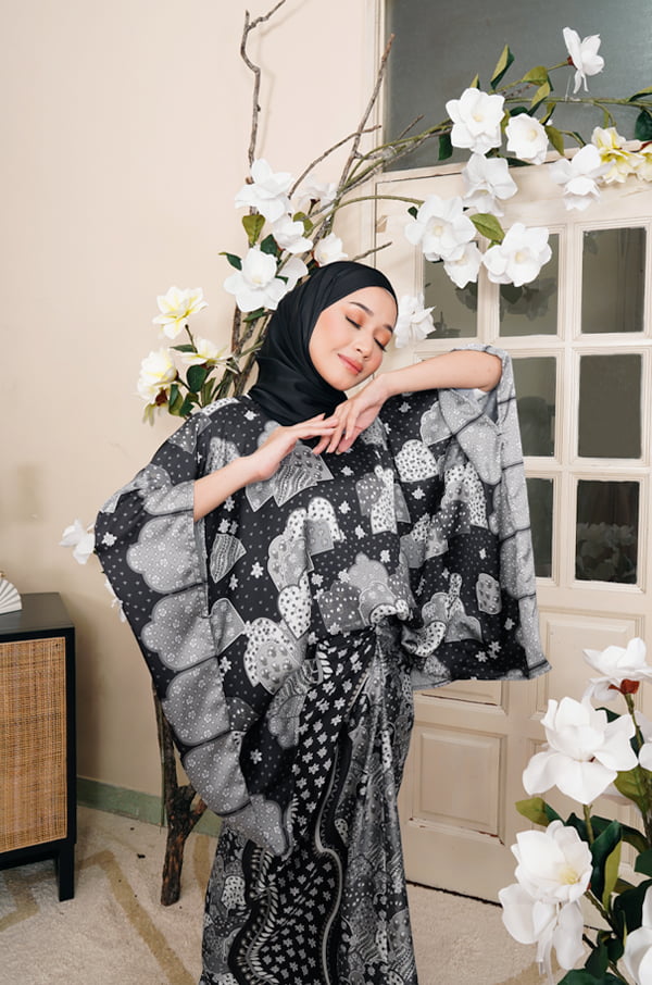 TAEJA PAREO SET MOM (BLACK)