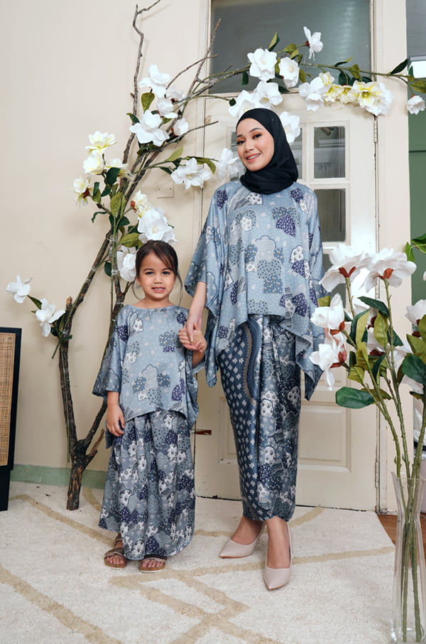 TAEJA PAREO SET MOM (FROST BLUE)