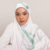 HULWAH PRINTED SHAWL (MURMUR GREEN)